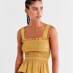 Urban Outfitters Yellow Tank Top